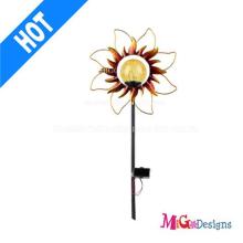 Changement de jardin de tournesol dans le jardin Stake Solar Outdoor Lights