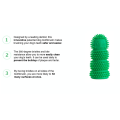 Brosse à dents en silicone 360 ​​poils pour animaux de compagnie dents