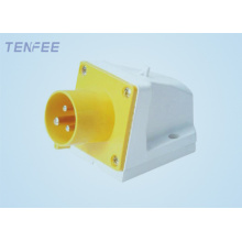 Industrial Wall Mounted Plug 16A 220-240V IP44