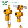 Small electric pulley chain hoist equipment wide use