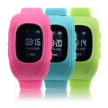 Kids GPS Position Rubber Band Wrist Watch Bracelet