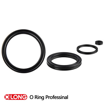 Silicone 70 Rubber X/Quad Ring for Rotary Motion