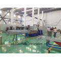 PP PE PA PS compounding masterbatch parallel co-rotating twin screw extruder