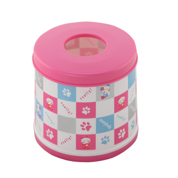 Round Bicolor Fashion Tissue Boxes (FF-5011-2)