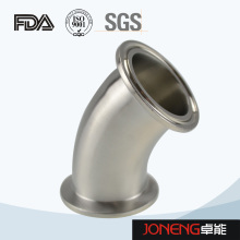 Acoplamento sanitário de aço inoxidável tipo 45D cotovelo (JN-FT2002)