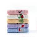 beautiful kid's christmas embroidery towel