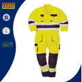 High Vis Yellow Orange protègent les vêtements de sécurité Safety Wear Coverall