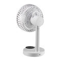 Silent Portable Rotate Desktop Standing USB Rechargeable Fan