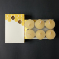 Pure Natural Organic Handmade Beeswax Tea Light Candles