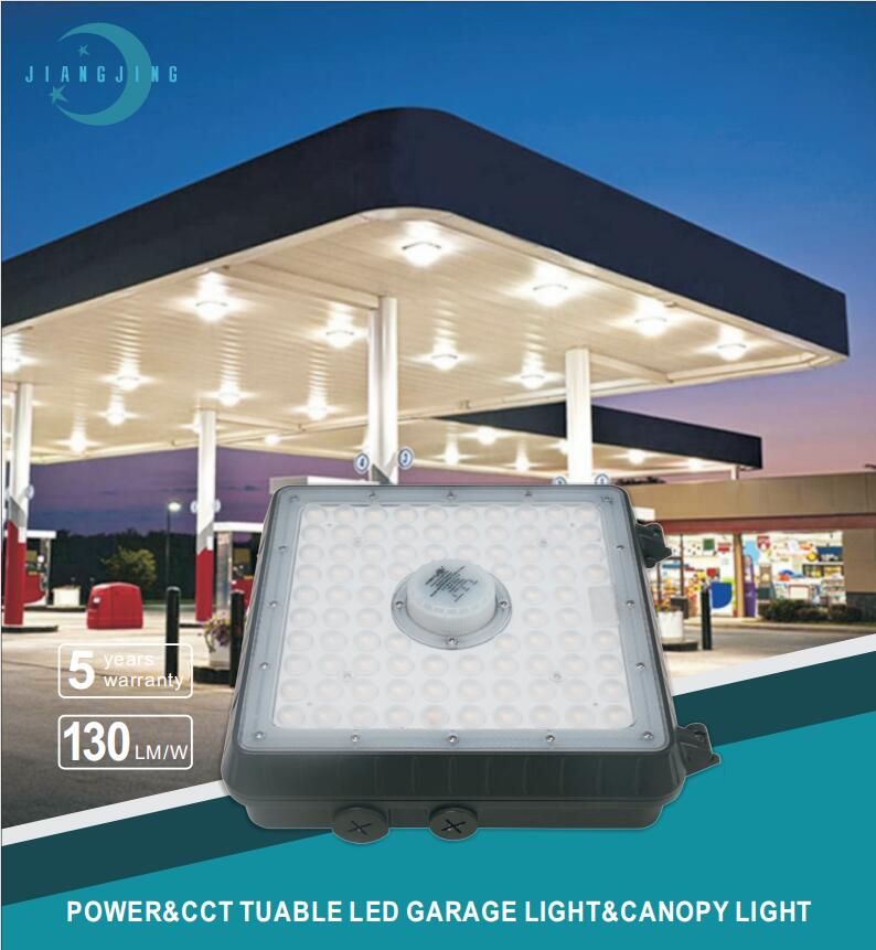 Power & CCT Tunable LED Garage Light & Gas Station Light 1