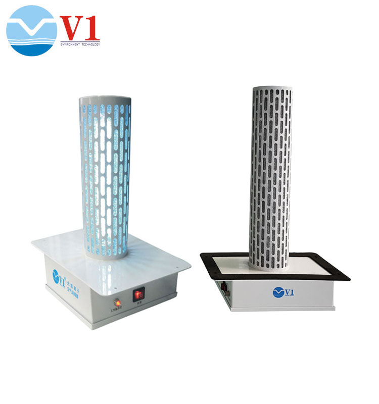 HVAC Air Purification with UV TiO2 Light