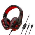 Gaming Headset, Spiel Kopfhörer PC USB Stereo Bunte Beleuchtung Gaming Kopfhörer Mit Mikrofon für Computer 1 Käufer