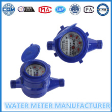 Higt medição e preço baixo plástico molhado Dail medidor de água fria