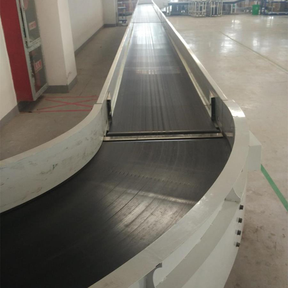 Curve belt conveyors