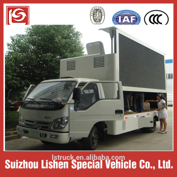 LED Advertising vehicle hydraulic lift Screen