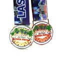 Giro rotativo personalizado Marathon Running Medal