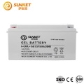 Invertisseur de batterie de gel 12V 150AH pour système de 3kw