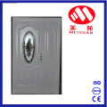 Hot Jordan Steel Entry Door Design principal com vidro