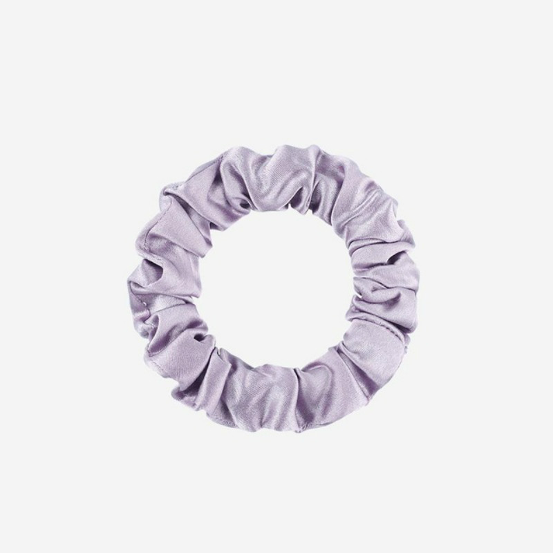 Orchid Silk Scrunchy 