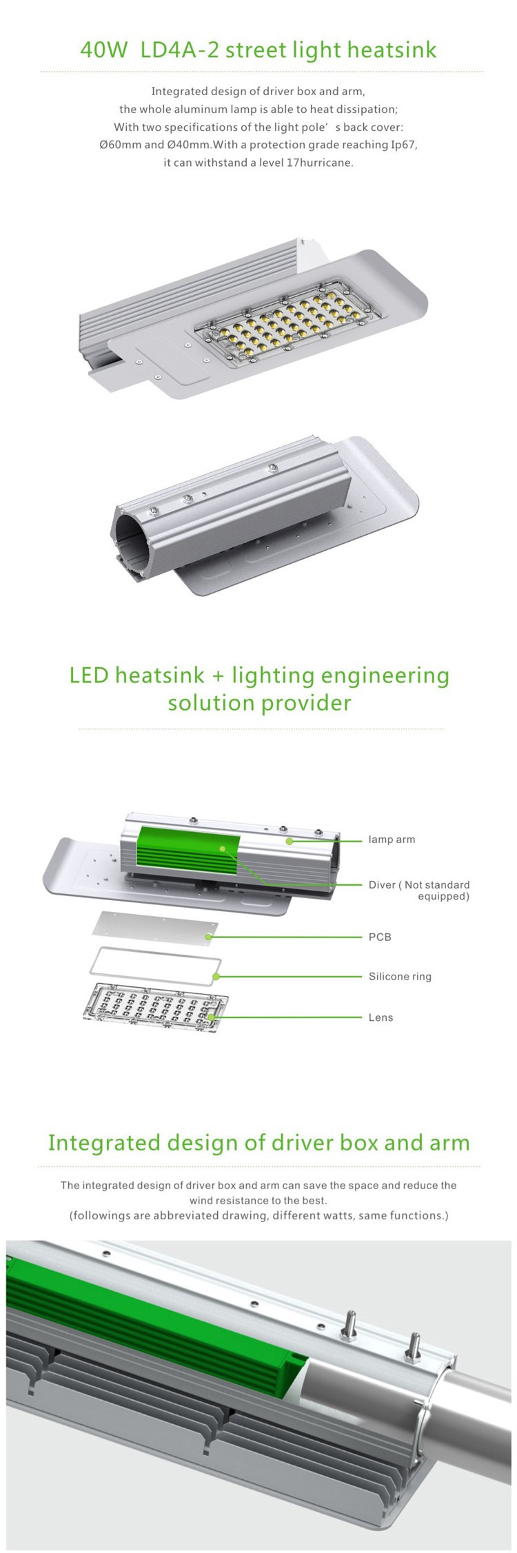 LED Street Light 40W