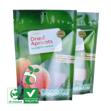 Chine fournisseur plastique stand up zipper sachets sac pour fruits secs