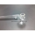 Factory Wholesale 14cm Glass Smoking Pipe Sweet Puff Pipe with Bowl