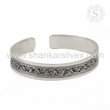 Traditional Design 925 Silver Jewelry Bangle Handmade Jewelry Wholesale Silver Jewelry Exporter