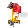 Solar road construction P10 portable led display