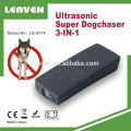 Treinador de perseguidor de cães ultrassônico patenteado original com LED piscando