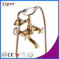 Fyeer Bathroom Antique Telephone Faucet Shower Mixer Kit