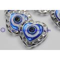 Good luck eye evil eye pendant heart-shaped charm pendant