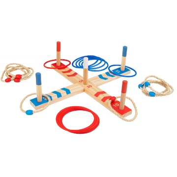 Wooden Ring Toss for Adults and Family