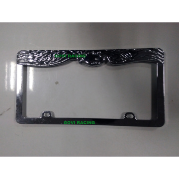 Molduras de placas de matrícula personalizadas com 312X160mm Chromed Universal for Car Americal Standard