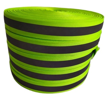 2.0*1.0cm Polyester Reflective Webbing Ribbon