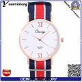 YXL-480 hombres diseño la OTAN Nylon correa deporte reloj cuarzo Señora elegancia Vestido reloj pulsera Dw