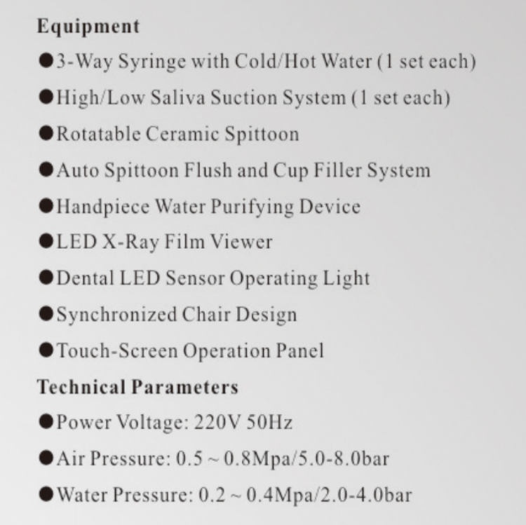 dental unit