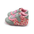 Hot Selling Floral Print Girls Cotton Sports Shoes