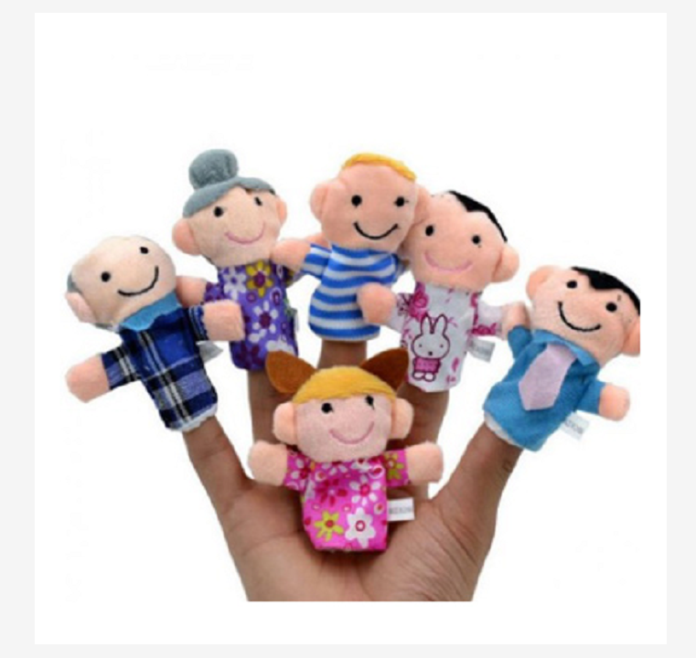 Family member finger doll