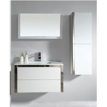 Wood Panel Furniture Bathroom Cabinet Vanity