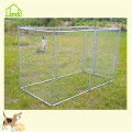 Easy to assemble large chain link dog kennel