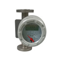 rotor meter flow meter for liquid flow