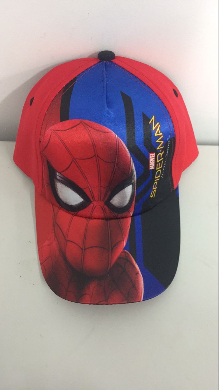 Sublimation Polyester Spiderman Baseball Cap 3