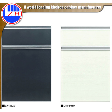 Дверь шкафа кухни меламина горячего сбывания белая (законченная ABS)