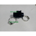 Water Temperature Sensor Adapter With28/32/34/36mm Radiator Hose 1/8 NPT Coolant Temp Gauge Temp Joint for Motorcycle