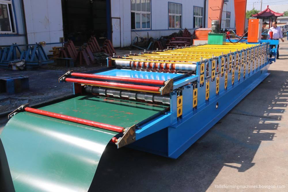 Double Deck Roll Forming Machine