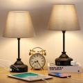 Modern Nightstand Lamp with Charging Ports