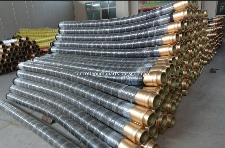 concrete pump steel wire braide hose 