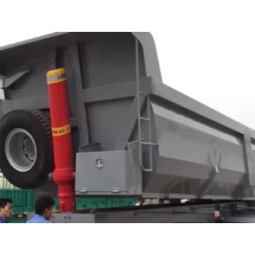 U Type 3 Axles Tipper Trailer