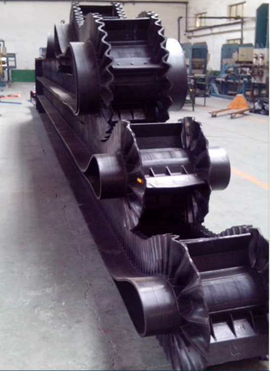 Sidewall Corrugated Cleat Conveyor Belt