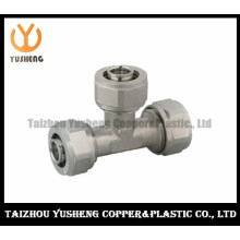 T-Joint Forged Fittings with 3 Nuts for Pex-Al-Pex (YS3312)